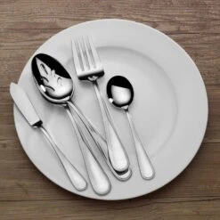 MIKASA Bravo 101 Piece Flatware Set, Service For 12 -Mikasa 101 piece flatware set service for 12 5256020 6