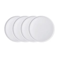 MIKASA Sloane Set Of 4 Dinner Plates