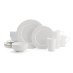MIKASA Nellie 16 Piece Dinnerware Set -Mikasa 5151632 MKSANELLIE16PCSET onWhite