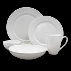 MIKASA Annabel 40 Piece Dinnerware Set, Service For 8 -Mikasa 5280664 placesetting