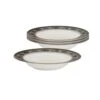 MIKASA Arabella® Rim Soup Bowls, Set Of 4