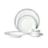 MIKASA Chadwick Grey 5 Piece Place Setting