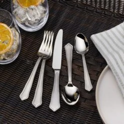 MIKASA Eliza 20 Piece Flatware Set, Service For 4 -Mikasa Eliza 20 Piece Flatware Set Service for 4 5309886 4