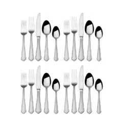 MIKASA Eliza 20 Piece Flatware Set, Service For 4 -Mikasa Eliza 20 Piece Flatware Set Service for 4 5309886 6