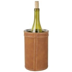 MIKASA Faux Leather Stitched Wine Cooler