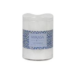 MIKASA Flameless Pillar LED 3x4 Candle -Mikasa Mikasa Wax Pillar LED 3x4 Flameless Candle 5286010 4