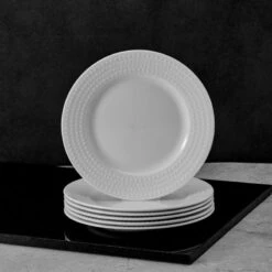 MIKASA Nellie Set Of 6 Appetizer Plates -Mikasa Nellie Set of 6 Appetizer Plates 5308958 2