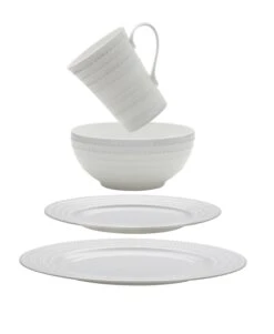 MIKASA Nellie 16 Piece Dinnerware Set -Mikasa Nellie stacked 5151632