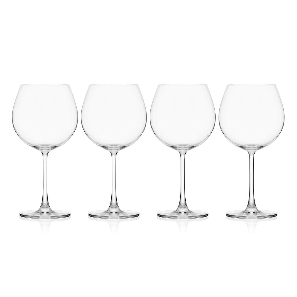 MIKASA Parker Set Of 4 Red Wine Balloon Glasses 1 MIKASA Parker Set Of 4 Red Wine Balloon Glasses