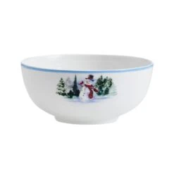 MIKASA Snowman Forest 12 Piece Dinnerware Set, Service For 4 -Mikasa SNOWMAN FOREST 12 PIECE DINNERWARE SET SERVICE FOR 4 5297789 7