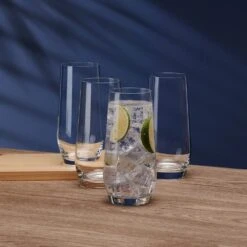 MIKASA Samantha Set Of 4 Highball Glasses -Mikasa Samantha Set of 4 Highball Glasses 5312410 3