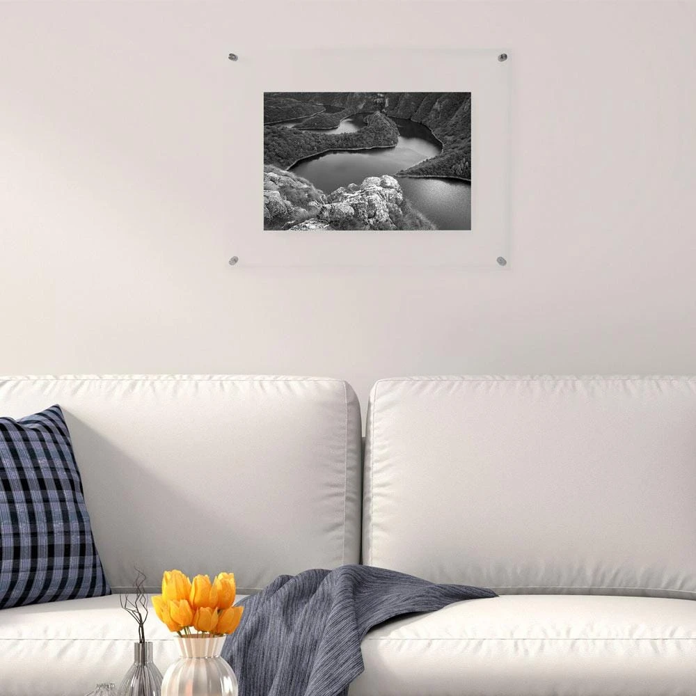 MIKASA Acrylic And Silver 16 X 20 Floating Wall Frame, 11 X 14 Photo 3 MIKASA Acrylic And Silver 16 X 20 Floating Wall Frame, 11 X 14 Photo - Image 3