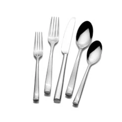 MIKASA Addison Forged 20 Piece Flatware Set, Service For 4