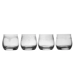 MIKASA Amelia Set Of 4 Double Old Fashioned Glasses
