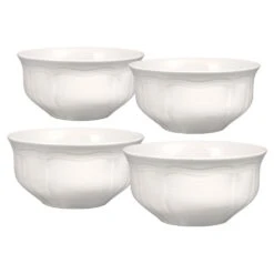 MIKASA Antique White Cereal Bowl, Set Of 4
