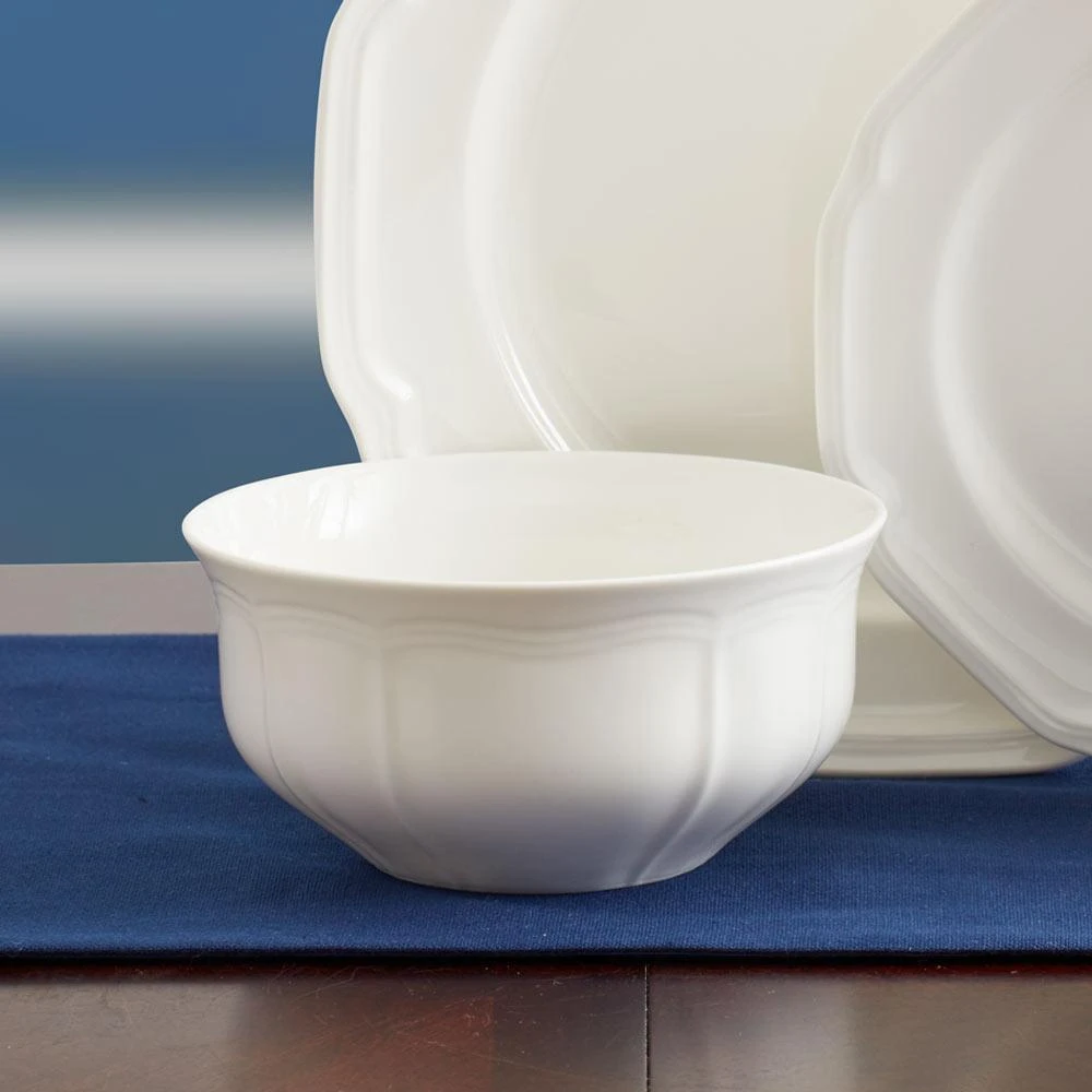 MIKASA Antique White Cereal Bowl, Set Of 4 2 MIKASA Antique White Cereal Bowl, Set Of 4 - Image 2