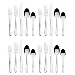 MIKASA Arturo 20 Piece Flatware Set, Service For 4 -Mikasa arturo 20 piece flatware set service for 4 5290527 7