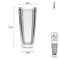 MIKASA Baron Crystal Vase -Mikasa baron crystal vase 5296639 5