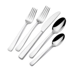 MIKASA Barrett 45 Piece Flatware Set, Service For 8