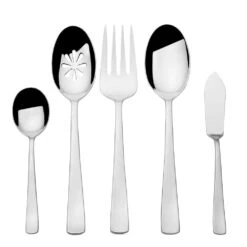 MIKASA Barrett 45 Piece Flatware Set, Service For 8 -Mikasa barrett 45 piece flatware set service for 8 5307804 7
