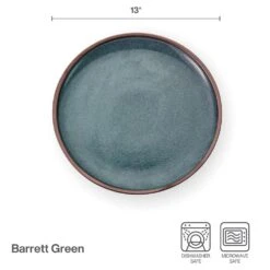 MIKASA Barrett Green Round Platter -Mikasa barrett green round platter 5290842 4