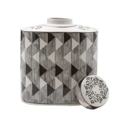 MIKASA Diamond Decorative Oval Canister