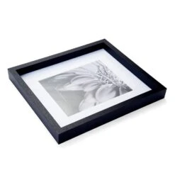 MIKASA Black 12 X 14 Gallery Frame, Matted To 8 X 10 -Mikasa black matted gallery small frame 8 x 10 5188621 3