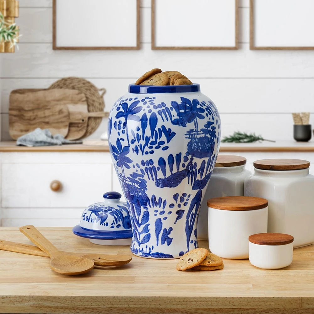 MIKASA Landscape Decorative Canister Vase 2 MIKASA Landscape Decorative Canister Vase - Image 2