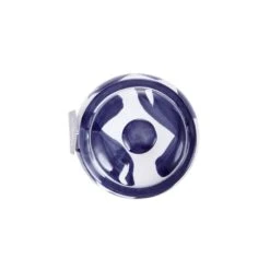 MIKASA Paint Stroke Decorative Canister Vase 8 MIKASA Paint Stroke Decorative Canister Vase -Mikasa blue and white paint stroke round ceramic storage ginger jar canister 5289426 5