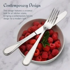 MIKASA Bravo 65 Piece Flatware Set, Service For 12 17 MIKASA Bravo 65 Piece Flatware Set, Service For 12 -Mikasa bravo 65 piece flatware set service for 12 5061640 13