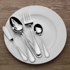 MIKASA Bravo 65 Piece Flatware Set, Service For 12 22 MIKASA Bravo 65 Piece Flatware Set, Service For 12 -Mikasa bravo 65 piece flatware set service for 12 5061640 5