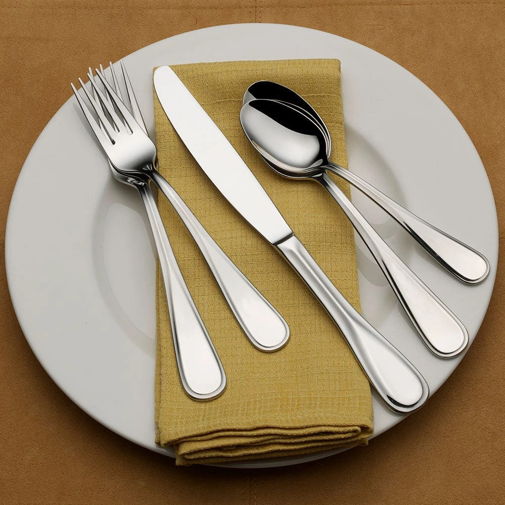 MIKASA Bravo 65 Piece Flatware Set, Service For 12 2 MIKASA Bravo 65 Piece Flatware Set, Service For 12 - Image 2