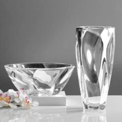 MIKASA Cassia 12 Inch Crystal Vase -Mikasa cassia 12 inch crystal vase 5243471 3