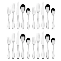 MIKASA Cayden 20 Piece Flatware Set, Service For 4 -Mikasa cayden 20 piece flatware set service for 4 5277699 3