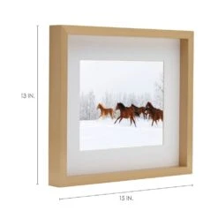 MIKASA Champagne 12 X 14 Gallery Frame, Matted To 8 X 10 -Mikasa champagne matted gallery small frame 8 x 10 5249772 8