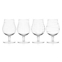 MIKASA Cheers® Set Of 4 Belgian Beer Goblet Glasses -Mikasa cheers set of 4 belgian beer goblet glasses 5304082 4