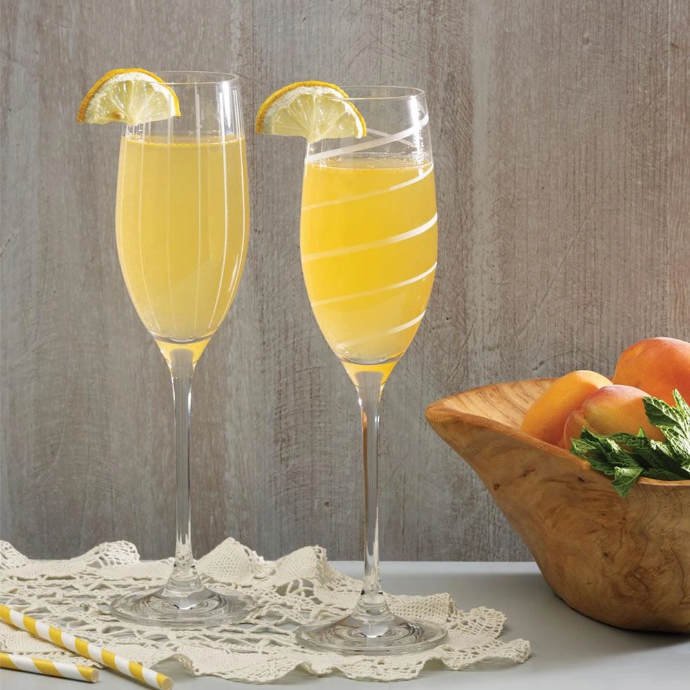 MIKASA Cheers® Set Of 4 Flutes 3 MIKASA Cheers® Set Of 4 Flutes - Image 3