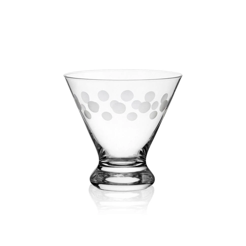 MIKASA Cheers® Set Of 4 Stemless Martini Glasses 5 MIKASA Cheers® Set Of 4 Stemless Martini Glasses - Image 5