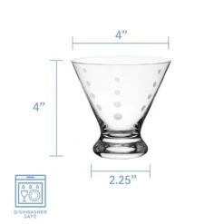 MIKASA Cheers® Set Of 4 Stemless Martini Glasses 15 MIKASA Cheers® Set Of 4 Stemless Martini Glasses -Mikasa cheers set of 4 stemless martini glasses 5275028 8