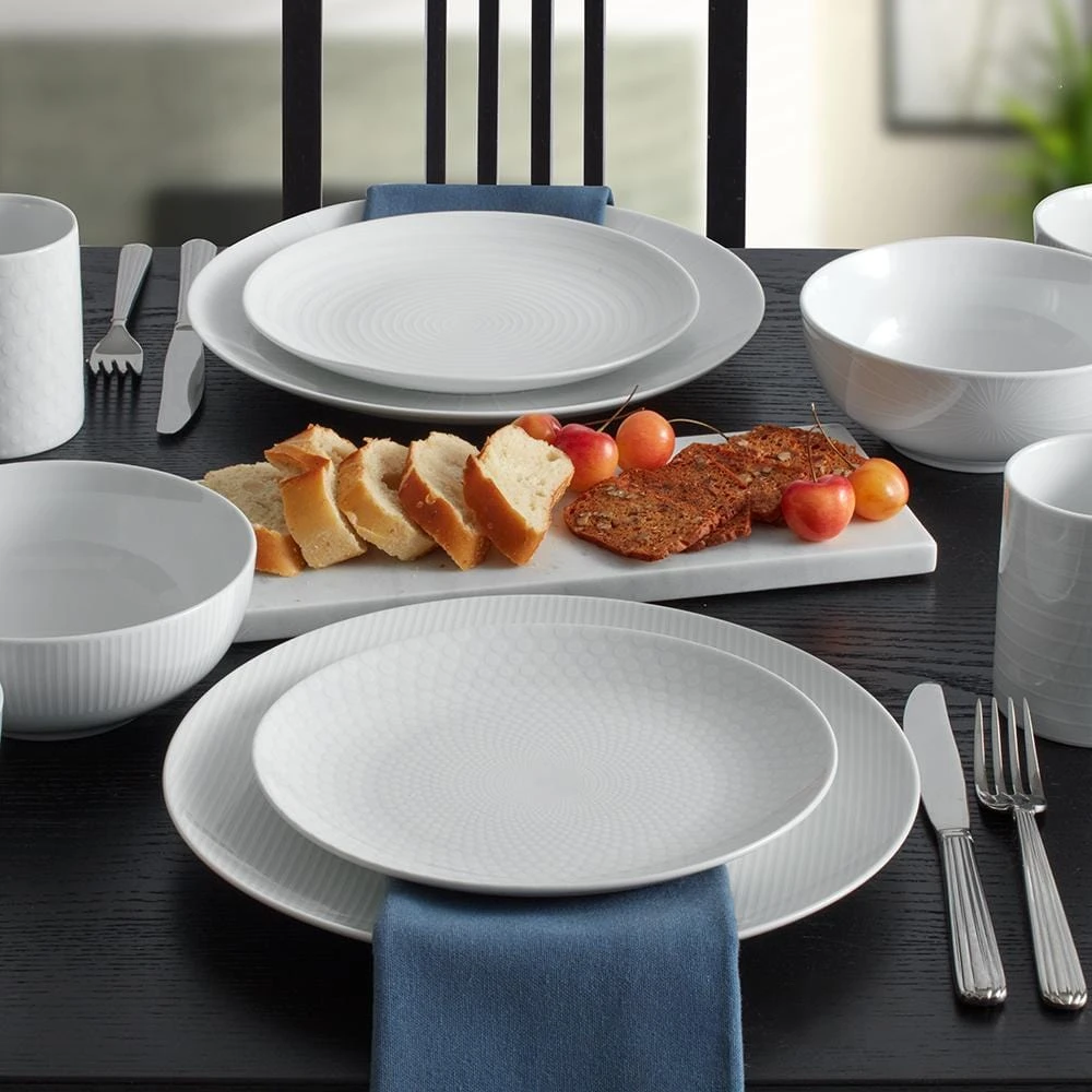 MIKASA Cheers® White 40 Piece Dinnerware Set, Service For 8 2 MIKASA Cheers® White 40 Piece Dinnerware Set, Service For 8 - Image 2
