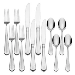 MIKASA Colette 12 Piece Flatware Set, Service For 4 -Mikasa colette 12 piece flatware set service for 4 5267815 2