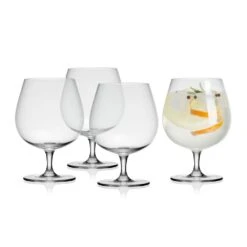MIKASA Craft Cocktail Set Of 4 Balloon Glasses