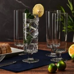 MIKASA Craft Cocktail Set Of 4 Spritzer Glasses -Mikasa craft set of 4 spritzer glasses 5294048 3