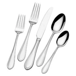 MIKASA Daphney 65 Piece Flatware Set, Service For 12