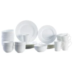 MIKASA Delray 40 Piece Dinnerware Set, Service For 8