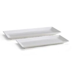 MIKASA Delray Set Of 2 Bread Trays