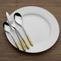 MIKASA Duval Forged 16 Piece Flatware Set, Service For 4 -Mikasa duval forged 16 piece flatware set service for 4 5291355 3