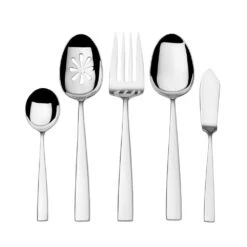 MIKASA Everett 101 Piece Flatware Set, Service For 12 -Mikasa everett 101 piece flatware set service for 12 5276418 6