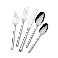 MIKASA Forged Lars 20 Piece Flatware Set, Service For 4