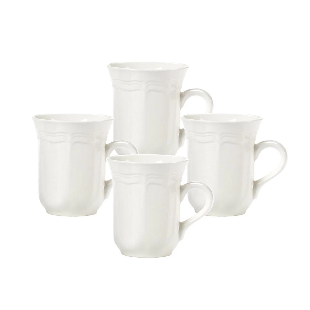 MIKASA French Countryside® Set Of 4 Cappuccino Mugs 1 MIKASA French Countryside® Set Of 4 Cappuccino Mugs